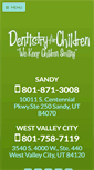Mobile Screenshot of dentistryforchildrenutah.com